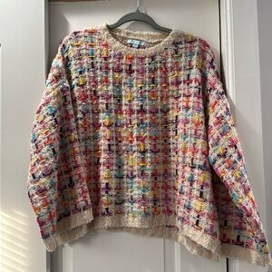NWOT‎ She+Sky Multi Colored Sweater